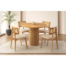 Kone Haus Modern Masa ve Sandalye Takımı MTK3432