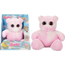 Best Toy Forever Softt Karanlıkta Parlayan Deluxe Yumuşak Ayıcık - Pembe-Beyaz