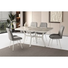 Kone Haus Modern Masa ve Sandalye Takımı MTK3494