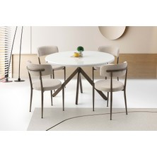 Kone Haus Modern Masa ve Sandalye Takımı MTK3485