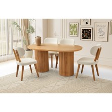 Kone Haus Modern Masa ve Sandalye Takımı MTK3420