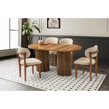 Kone Haus Modern Masa ve Sandalye Takımı MTK3422