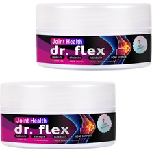 Dr.flex 2 Adet OMEGA3LÜ Kolajenli Bamya Tohumu Ardıç ve Kuyruk Yağlı Kavanoz Vücut Masaj Kremi