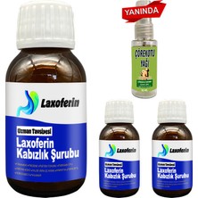 Laxoferin Şurup - 3 Şişe + Çörek Otu Yağı / Bay&bayan 50 ml Şurup