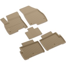 Image Chery Tiggo 8 Pro Suv (2023 ve Sonrası) 3D Havuzlu Kauçuk Oto Paspas Bej