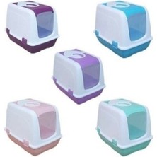 Feyza Design Pratik Kapalı Evcil Hayvan Tuvaleti, 37X48X40 Cm, Konforlu Kullanım