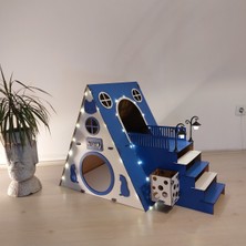 Feyza Design Rahat ve Şirin Kedilere Özel Bungalov Ev ve Oyun Alanı