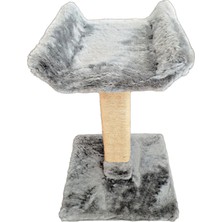 Feyza Design Kedi Tırmalamalı Rahat Yatak, Antrasit Renkli, Konforlu ve Dayanıklı