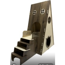 Feyza Design Rahat ve Şık Kedi Evi, Evcil Hayvanlarınız Için Konforlu Alan