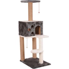 Feyza Design Çift Katlı Büyük Kedi Aktivite Merkezi, Eğlence ve Oyun Alanı