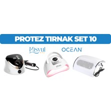 Profesyonel Protez Tırnak Seti - High Quality - Başlangıç Orta Ileri Seviye Ocean & Misyul Set-1