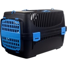 Feyza Design Eko Plastik Taşıma Kabı 32,5X48X31CM Mavi, Dayanıklı ve Hafif