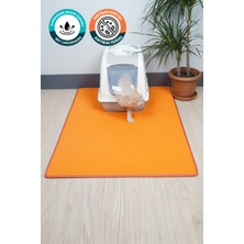 Feyza Design 75X110 cm Hücreli Kedi Kumu Paspası, Temizlik ve Konfor Için Ideal