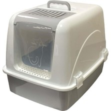 Feyza Design Renkli Taban Lüx Kapalı Tuvalet Orta Boy 52X41X40, Pratik ve Şık Tasarım