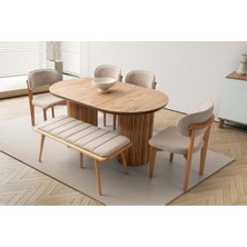 Kone Haus Modern Masa ve Sandalye Takımı MTK3402