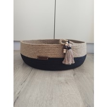 Feyza Design Çok Amaçlı Kedi ve Köpek Organizeri, Renkli Uyku Sepeti 40X14 cm
