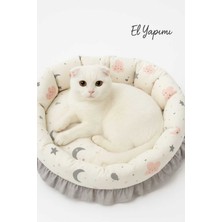 Feyza Design Yumuşak ve Rahat Kedi Yatağı, Huzurlu Uyku Alanı