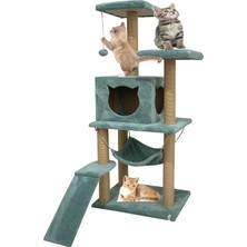 Feyza Design Renkli Kedi Tırmalama ve Oyun Evi, Eğlence ve Konfor Bir Arada