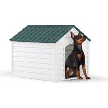 Feyza Design Renkli Plastik Kedi ve Köpek Kulübesi, Iç ve Dış Mekan Kullanımına Uygun