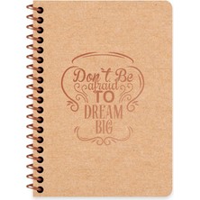 Keskin Color A6 Çizgili Defter Funky - Dream Big