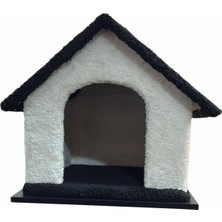 Feyza Design Renkli Tek Katlı Kedi ve Köpek Yatağı 55X35X35 Cm, Rahat ve Şık Tasarım