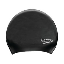 Speedo Long Hair Cap Au Black Unisex Yüzücü Bonesi