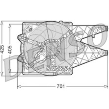 Denso DER09100 Fan Motoru Doblo 1.3 Jtd 09 > 51821155