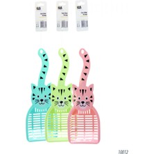 Feyza Design Renkli ve Eğlenceli Kedi Kum Kabı, Hijyenik Kullanım Kolaylığıyla