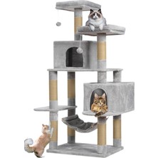 Feyza Design Xl Kedi Konağı Seti: Çift Yuva, Hamak ve Tırmalama ile Keyifli Yaşam