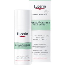 Eucerin Dermopurifyer Yağ Kontrolü Matlaştırıcı Yüz Bakım Sıvısı 50ML
