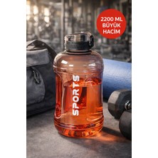 Open Home Concept Kırmızı Siyah Damacana Suluk Matara 2,2 Litre