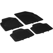 Image V-Concept Yarı-Üniversal (Tüm Modeller) Kauçuk Oto Paspas Siyah