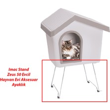 Feyza Design Kedi ve Köpekler Için Şık ve Konforlu Evcil Hayvan Evi, Dayanıklı Tasarım