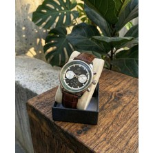 Homies Erkek Kol Saati Deri Kayış Takvim ve Gün Göstergeli Hediyelik Kutusu