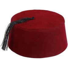 Nuvigo Bordo Renk Osmanlı Fesi Garson Boy 8 No 12-13 Yaş