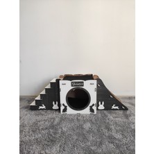 Feyza Design Konforlu Tavşan Evi ve Oyun Alanı Seti, Güvenli Yatak Seçeneği