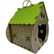 Feyza Design Ahşap Kedi Evi ve Yatağı, Doğal Konfor ve Şıklık Sunar