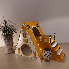 Feyza Design Renkli ve Eğlenceli Tavşan Oyun Evi, Bahçe Için Mükemmel Tasarım