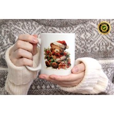 Willow Store Sevimli Ayıcık  6 Figürlü Porselen Kupa Bardak,şık ve Kaliteli Baskı,hediyelik