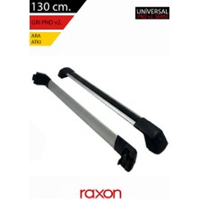 Raxon Universal Ara Atkı Gri Pnd V2 Serisi 130 cm – Tavan Barı Ara Travers | Aerodinamik & Dayanıklı
