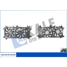 Kale 351320 Fan Motoru Davlumbazlı Fıat Doblo 1.3 Mjet 03 > 1.9jtd 01 > Euro Iv Çift Motorlu Ac Klimalı 51755591