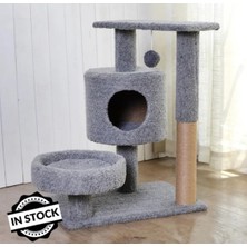 Feyza Design Renkli Yuvarlak ve Yuvalı Kedi Tırmalama, Dayanıklı ve Eğlenceli Tasarım