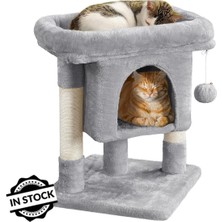 Feyza Design Teraslı Kedi Tırmalama Evi, Rahat ve Eğlenceli Oyun Alanı