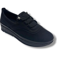 Mehtap 1150-26 Yağlı Deri Anatomik Slip On Comfort Kadın Ayakkabı