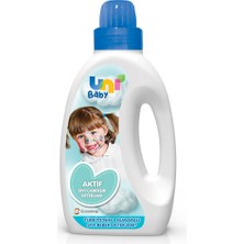 Uni Baby 1500 ml Hipoalerjenik Sıvı Çamaşır Deterjanı 3 Adet Bebekler İçin Aktif Temizlik