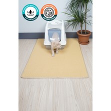 Feyza Design 75X110 cm Hücreli Kedi Kumu Paspası, Temiz ve Pratik Kullanım