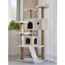 Feyza Design Yüksekliği ve Şıklığıyla Kedinizin Eğlencesi ve Rahatlığı Için Ideal Tırmalama Evi