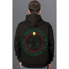 Bumeta Feeling Chiristmas In The Bones Sweatshirt Unisex Kapüşonlu Hoodie