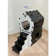 Feyza Design Yumuşak ve Konforlu Kedi Evi, Sevimli Kedi Yuvası, Sakin Yaşam Alanı