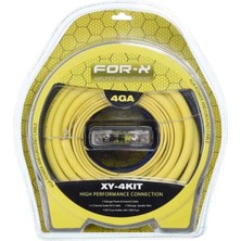For-x Xy-4kıt 4ga Kalın Kablo Takımı Set